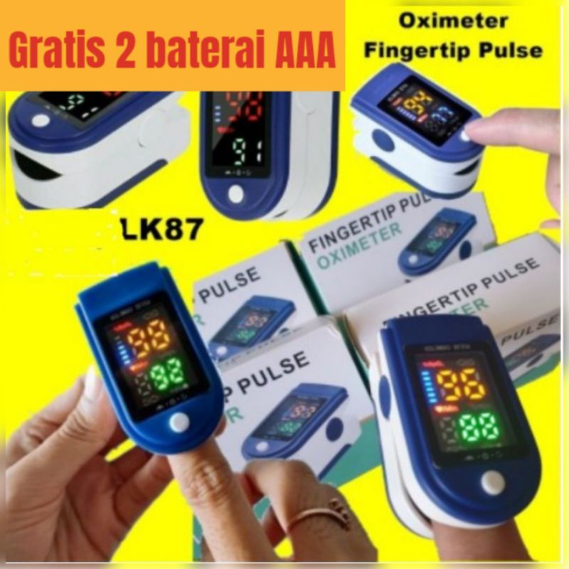 Oxymeter LK 87- alat pengukur saturasi oksigen dan detak jantung