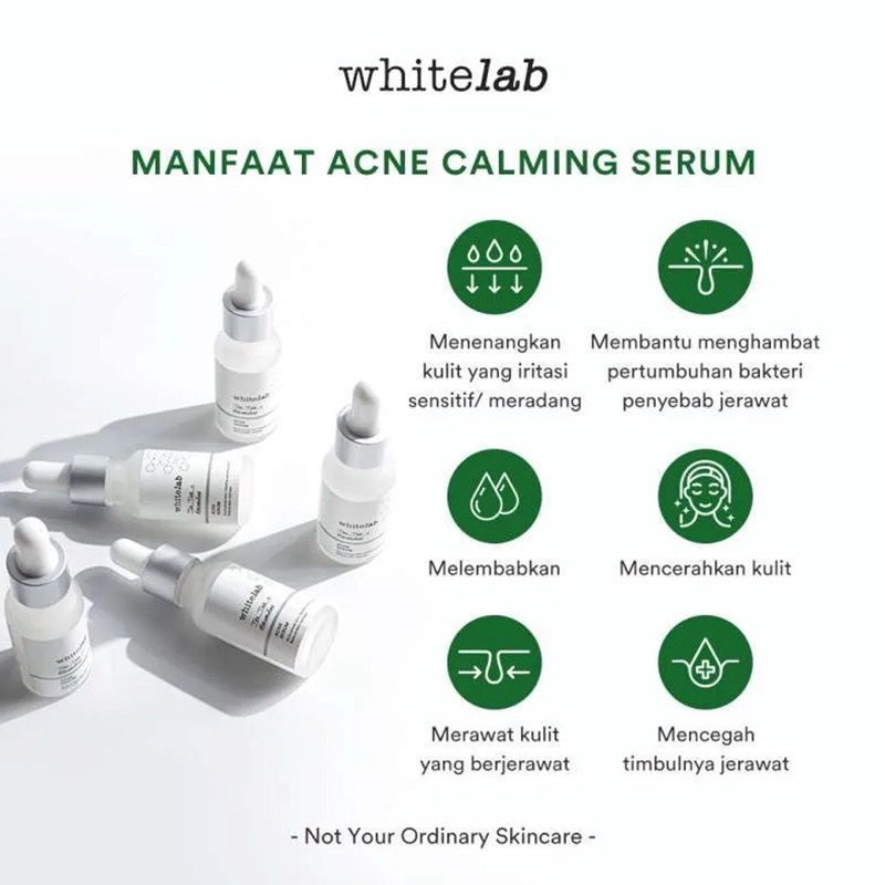 Whitelab Acne Serum (Calming) Serum Jerawat 20ml