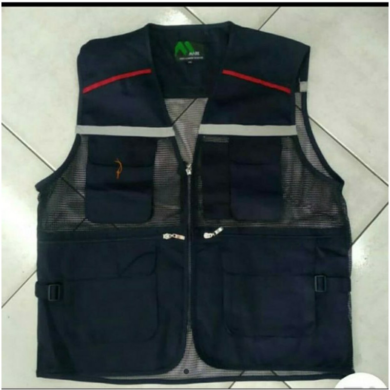 Rompi kerja rompi safety jaring dan non jaring Mark ekspor korea