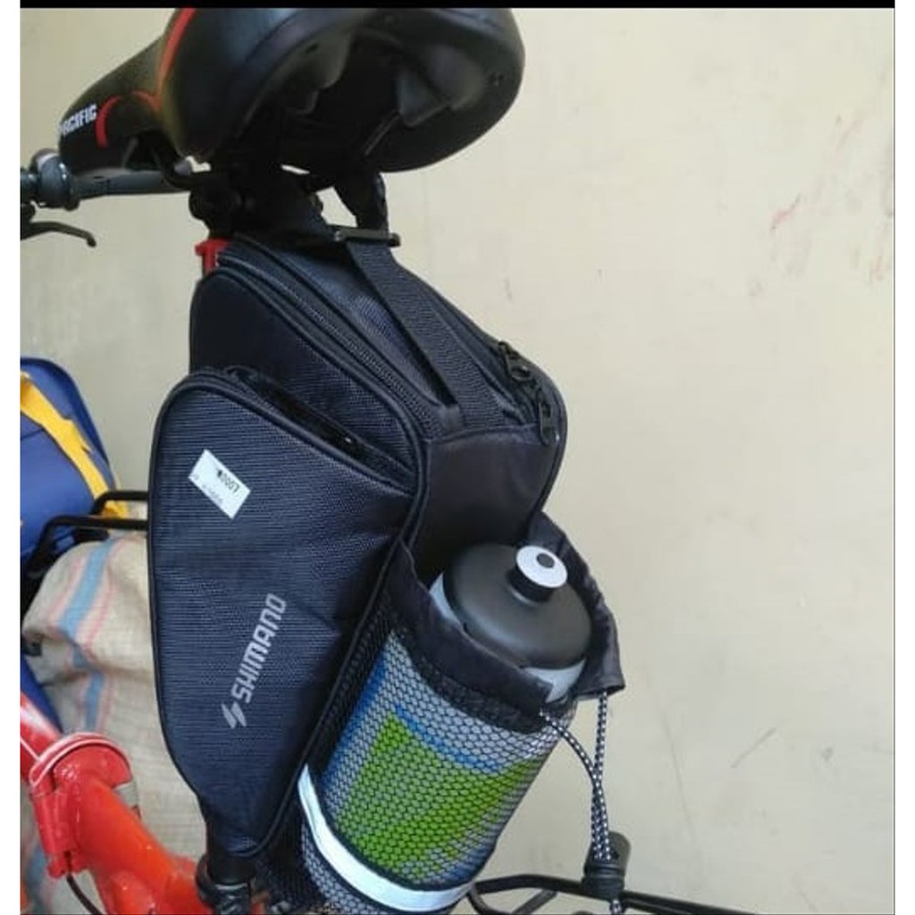 tas sadel botol besar sepeda roudbike seli mtb
