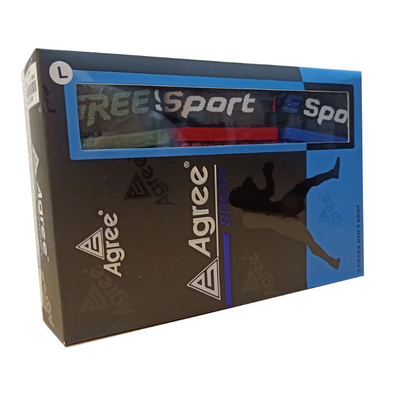 Celana Dalam Pria Agree Sport 2308 1Box isi 3pcs