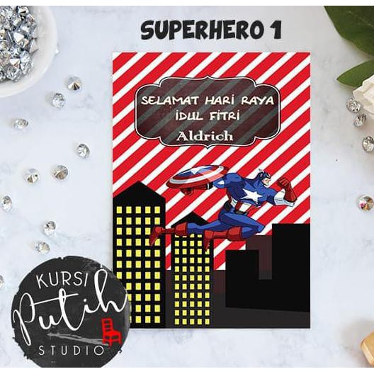 

Kualitas Terbaik Amplop Uang Untuk Lebaran / Angpao Motif Super Hero Bisa Custom