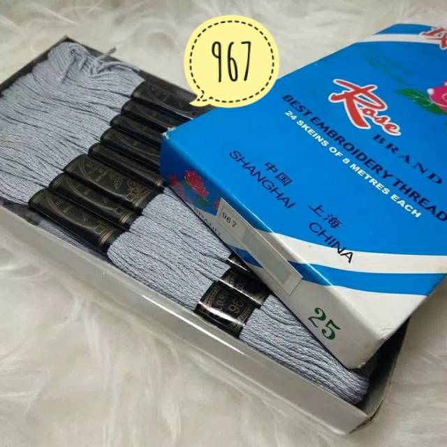 Benang Sulam Rose Brand (part 6)