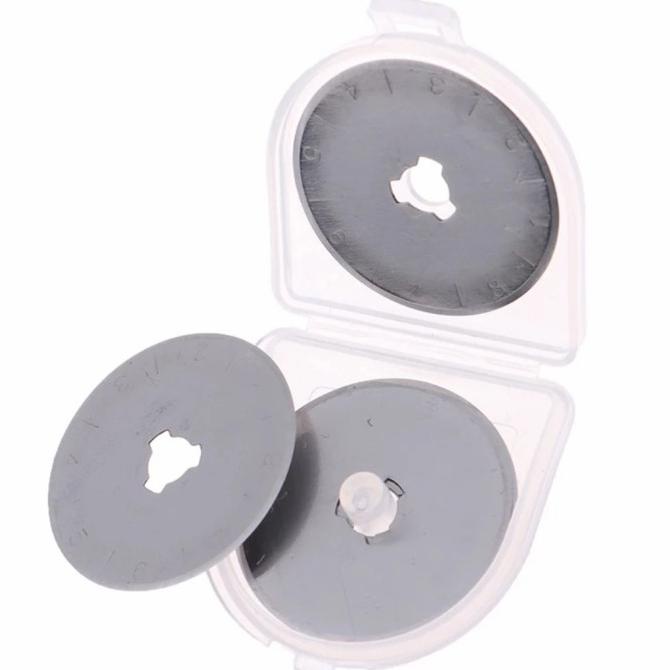 

Update 5Pcs 45Mm Rotary Cutter Blade Patchwork Leather Fabric Reffil Cutter Sale!!!