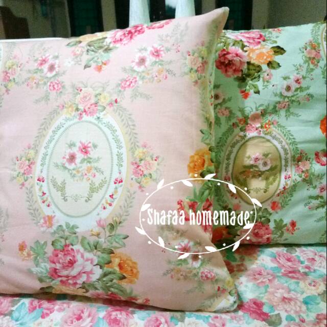 sarung bantal shabby