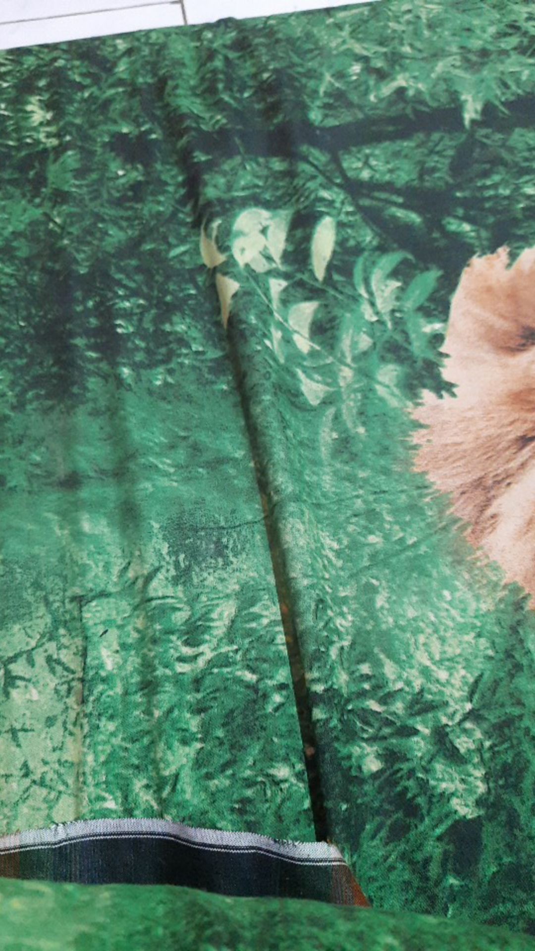 Tey-17 Batik Wanita Asj Sa Hrb026 Kenongo Kemeja Tosca Pendek