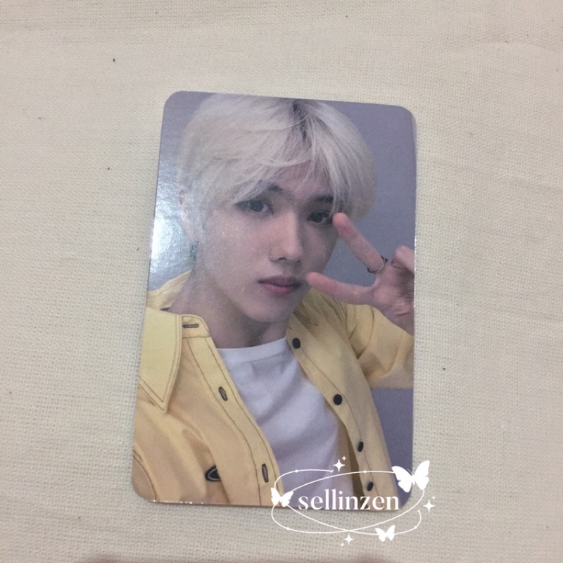 ld ygm jisung glitch mode nct dream pc poca photocard jisung lucky draw ygm glimo lucky draw y globa