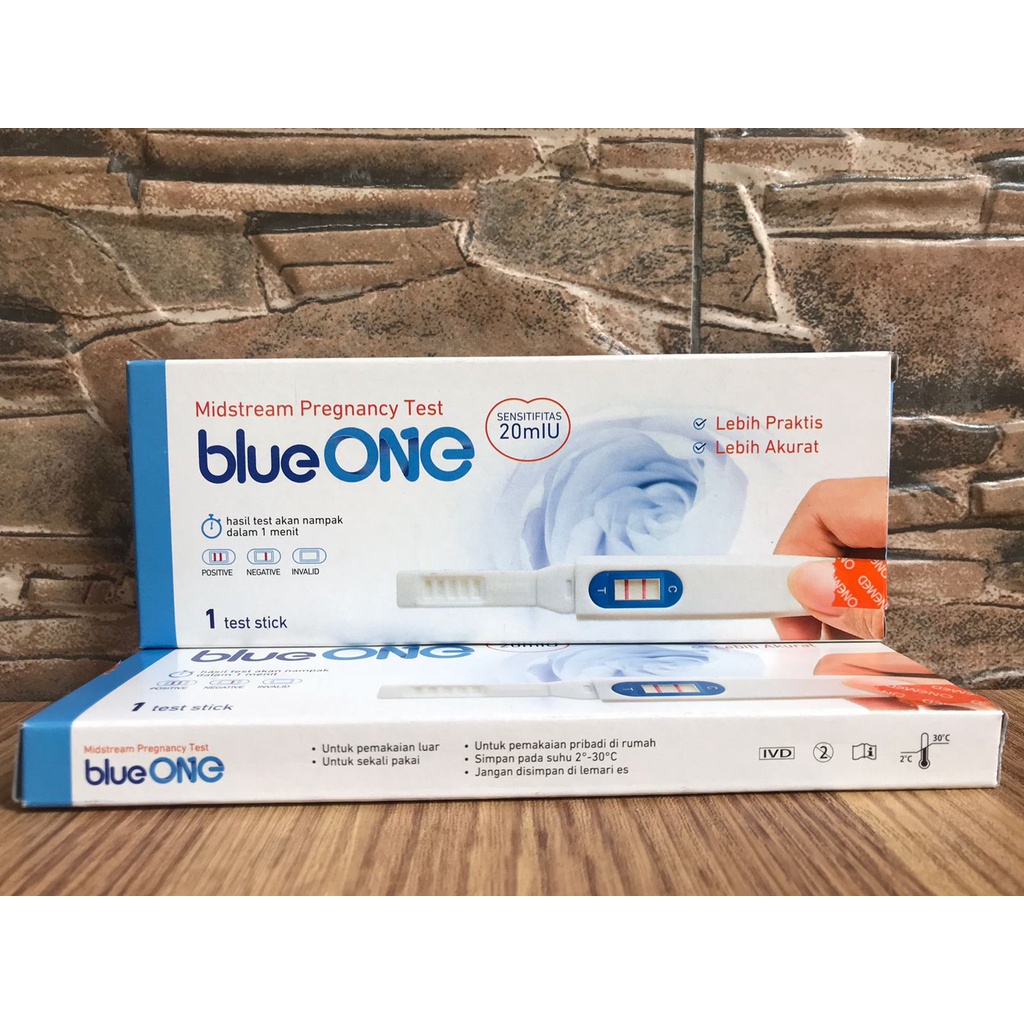 Tes Hamil Blue One Midstream Onemed Test Pack