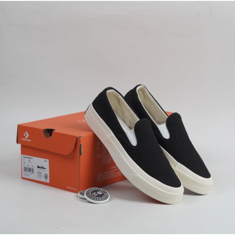 Sepatu Converse Deck Star 67 Slip On Black