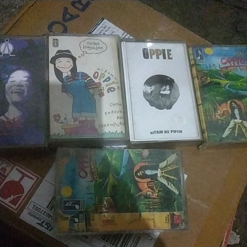 Kaset pita Oppie sepaket 4 album