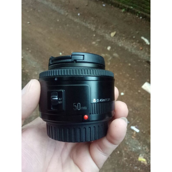 lensa fix 50mm f1.8 yongnuo canon