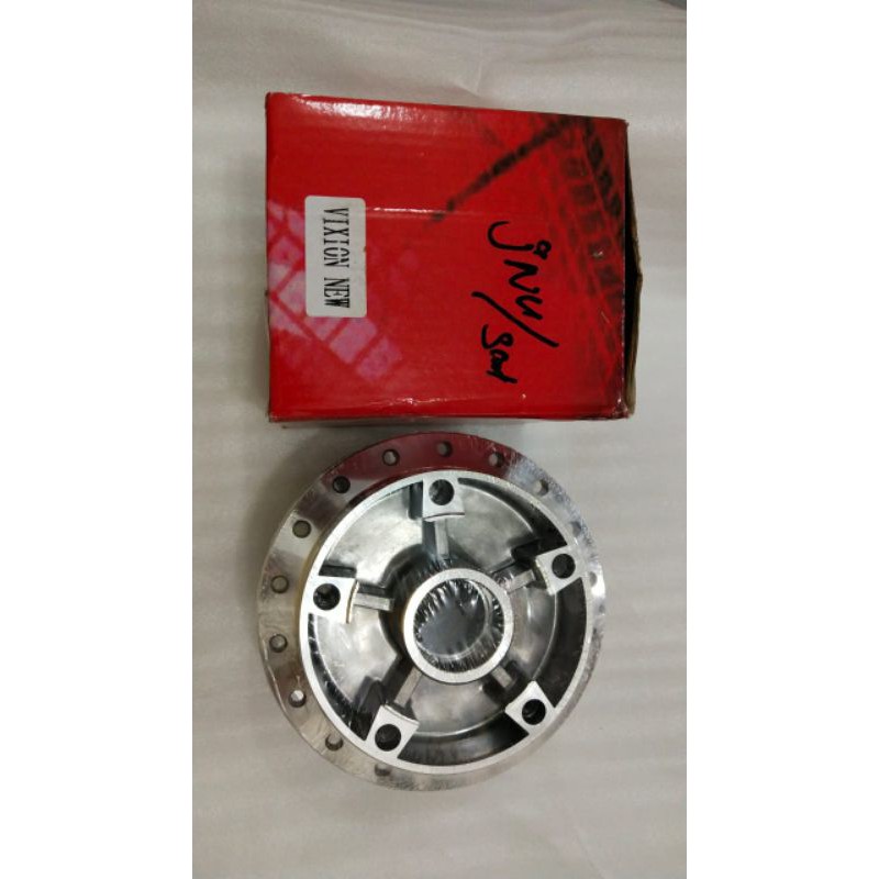 TROMOL BELAKANG VIXION NEW  CHROME Merk AND