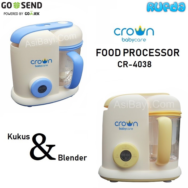 Crown CR-4038 Baby Food Processor Pengolah Makanan Bayi