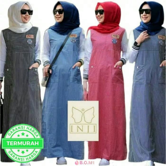 ORIGINAL JENNA MAXI | BAJU GAMIS SALUR | GAMIS MENYUSUI | GROSIR GAMIS BERKUALITAS