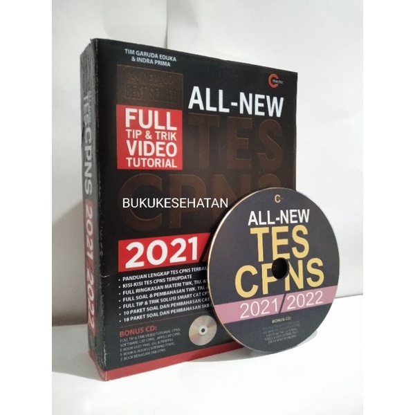 BUKU ALL NEW TES CPNS +CD 2021- 2022, TERMURAH