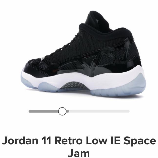 Air Jordan 11 Retro Low Ie - Space Jam (919712 041) Malikaikha