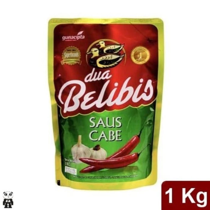 

Saus cabe Dua belibis 1kg bumbu dapur harga grosir murah