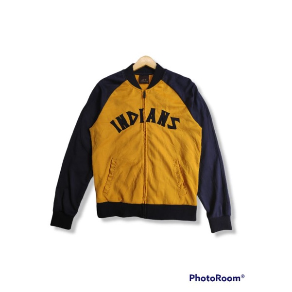 jacket MLB Indians second