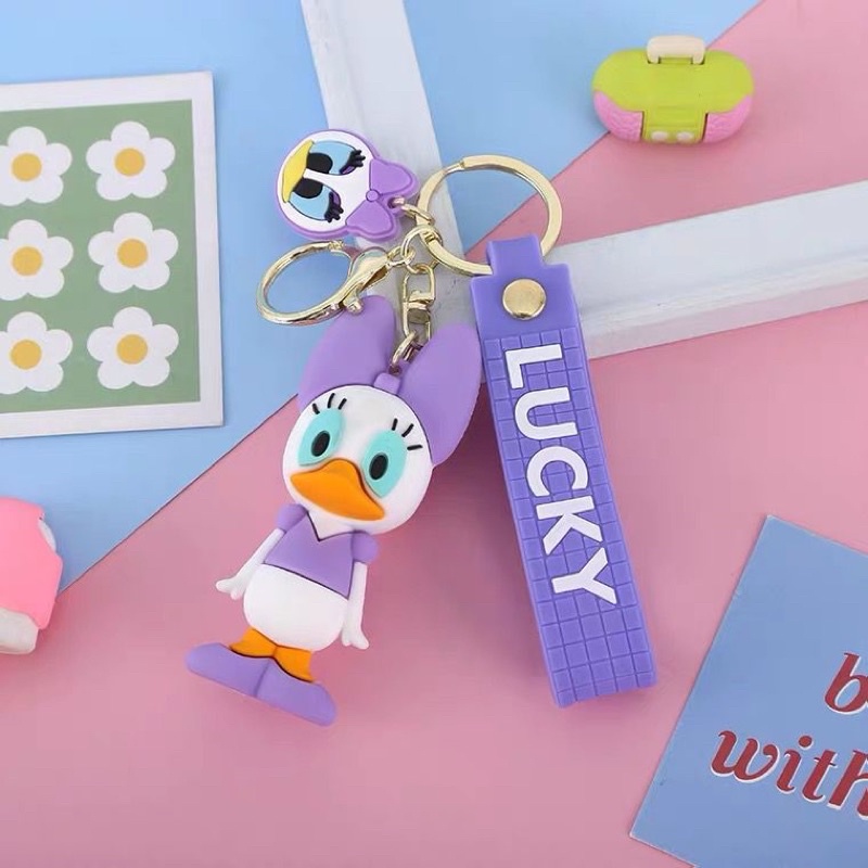 Gantungan Kunci Karakter Donald Bebek Lucu - Keychain Donald Duck Murah Import