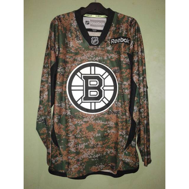 REEBOK CCM CAMO JERSY NHL Size S L 3XL 4XL 100⎕riginal