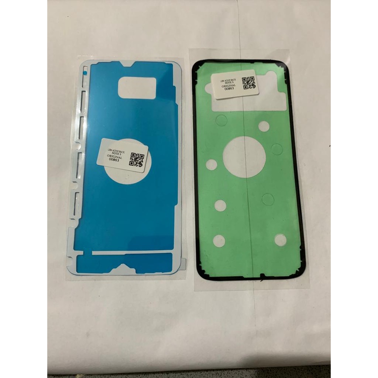 

Samsung S7 FLAT S8 S8 PLUS NOTE 5 Sticker Adhesive Back Cover Lem Perekat Cover Belakang