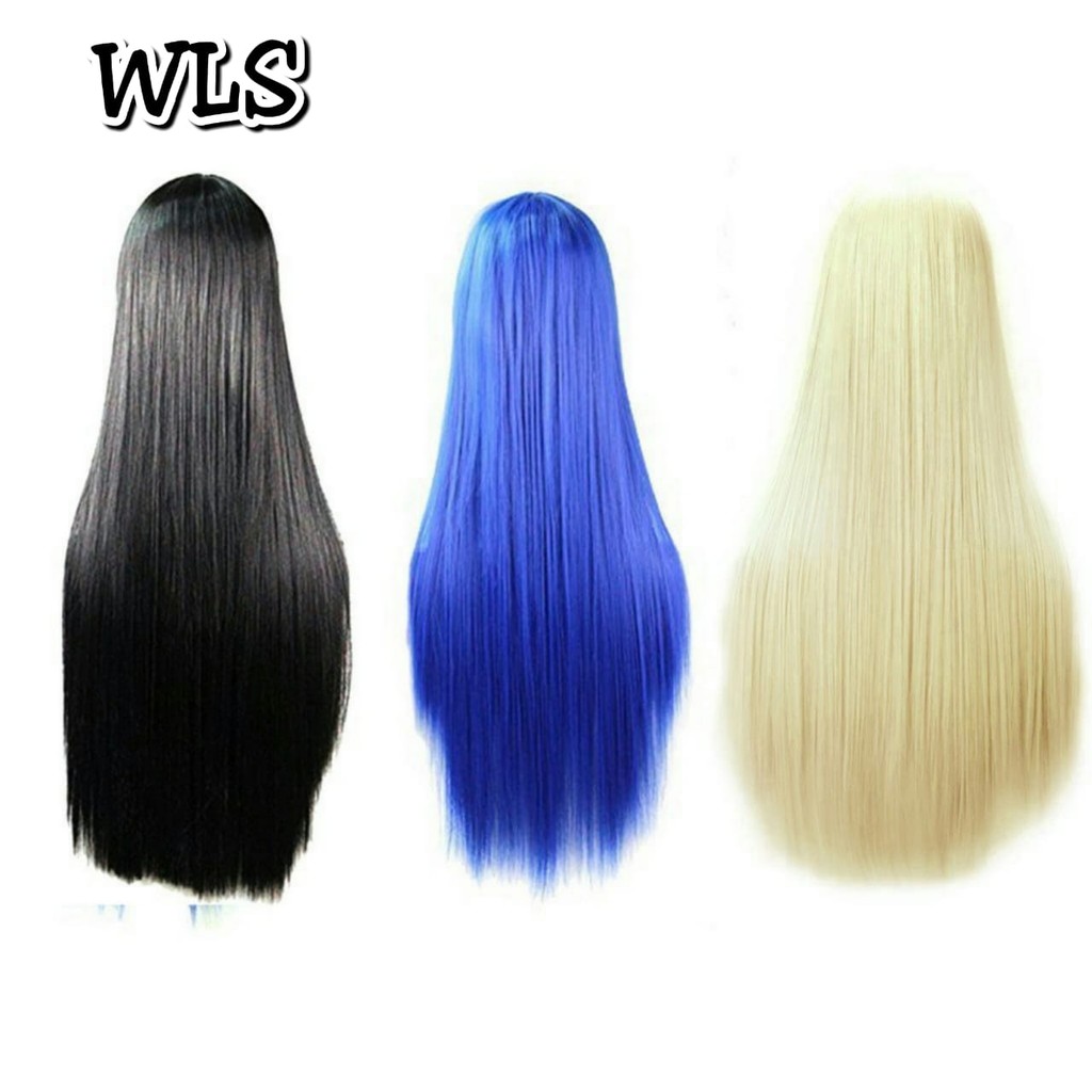 WIG PANJANG LURUS PONI SAMPING / WLS