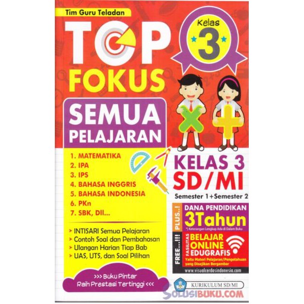 Top Fokus Semua Pelajaran Sd Mi Kelas 3 Shopee Indonesia