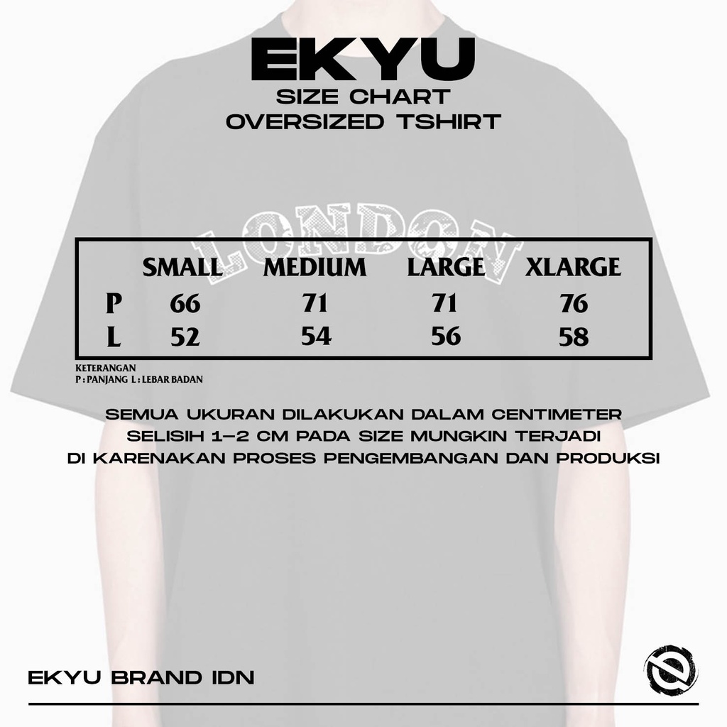 [Oversize] Japan Tshirt by Ekyu