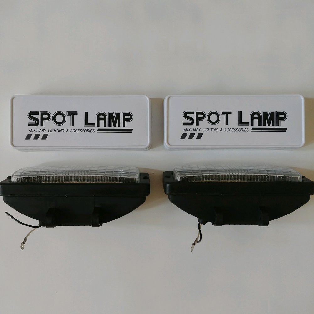 foglamp lampu sorot bumper depan mobil kotak persegi galaxy universal / toyota kijang grand super