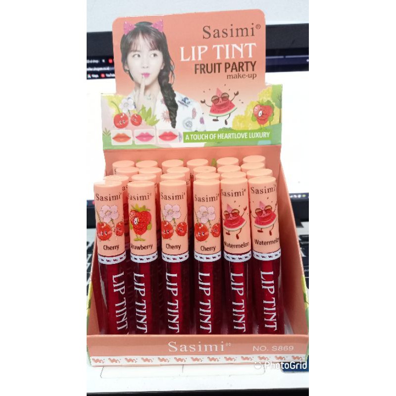 [LUSINAN] LIP TINT SASIMI BEAUTY AQUA MOISTURIZING No. S848