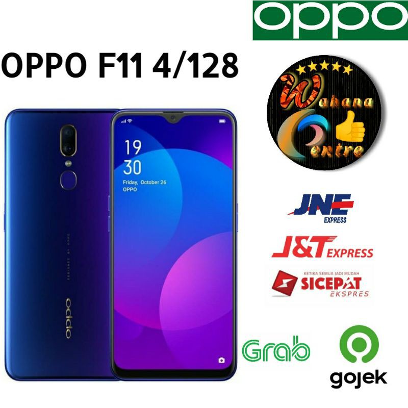 HP OPPO F11 4/128 GB - OPPO F11 RAM 4GB ROM 128GB GARANSI RESMI