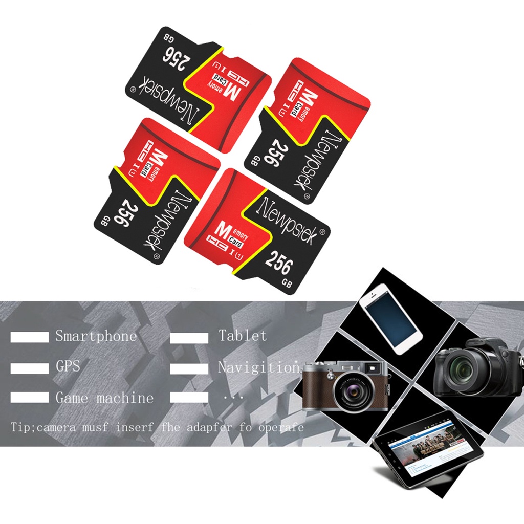 Kartu Memori TF 32 / 64 / 128 / 256 / 512GB / 1TB Tahan Panas Dan Dingin