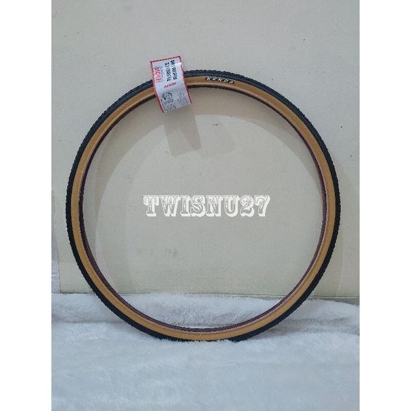 SP10D ban luar kenda 700x32C 700 x 32C 32 C GUMWALL SKINWALL tanwall coklat roadbike RB fixie