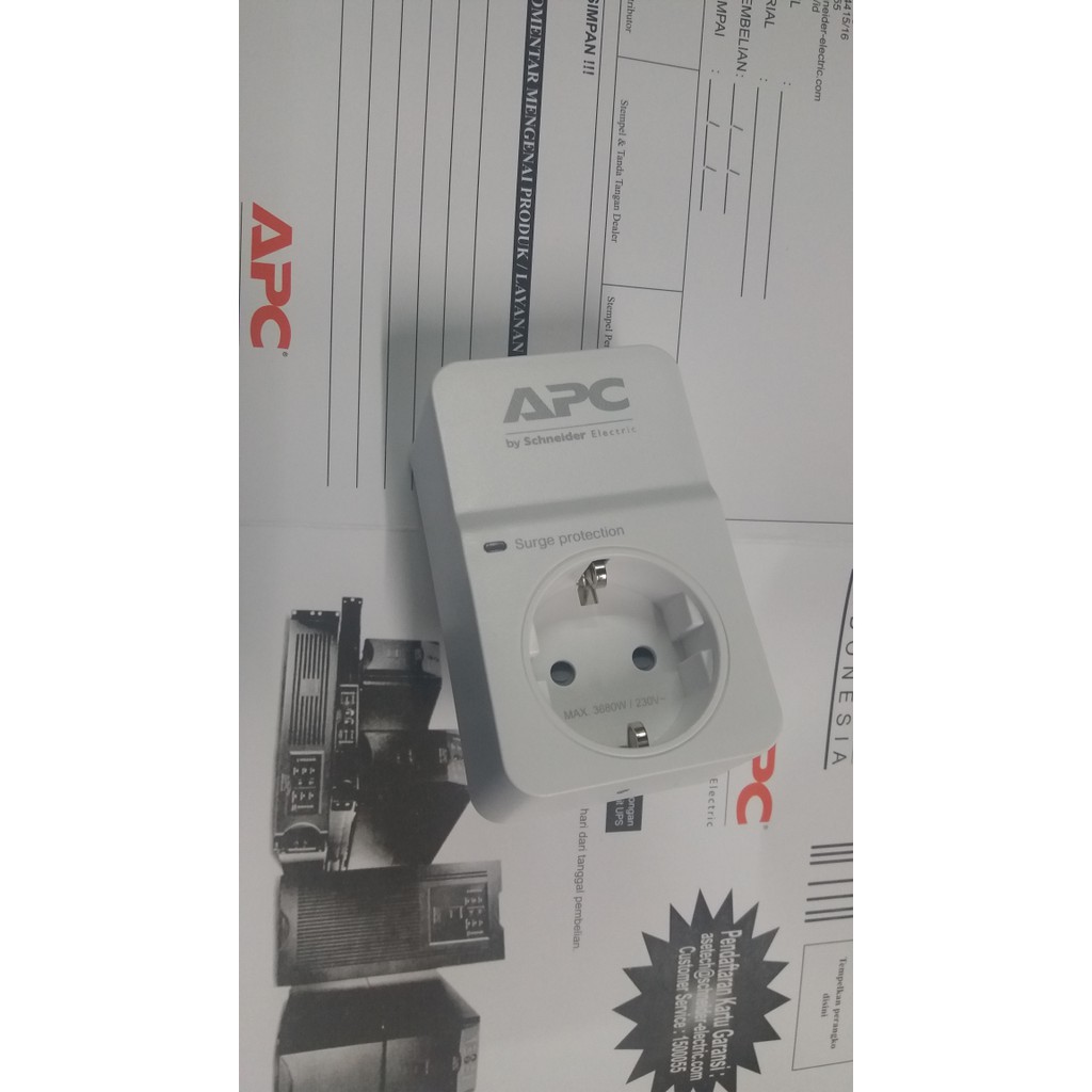 APC Surge Protector PM1WGR   PM1W GR colokan anti petir