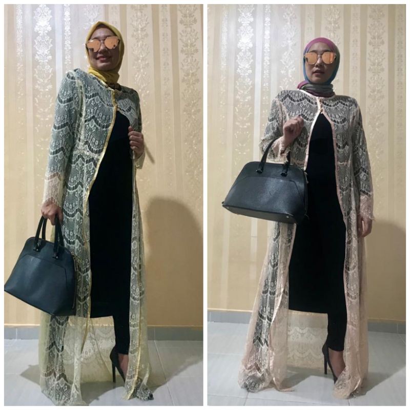 LONG OUTER BRUKAT LD 104 PB 142 TANPA PURING