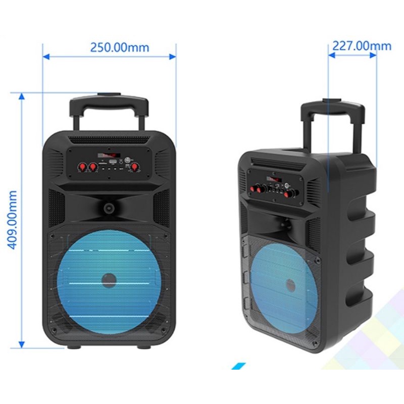 Speaker koper bluetooth + MIC JBK 801/802