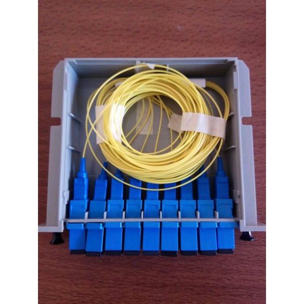 Passive Splitter Box 1-8 SC UPC Lengkap Passive