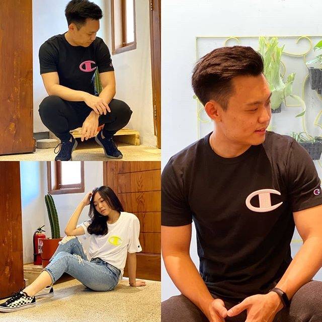 Champion big logo patch