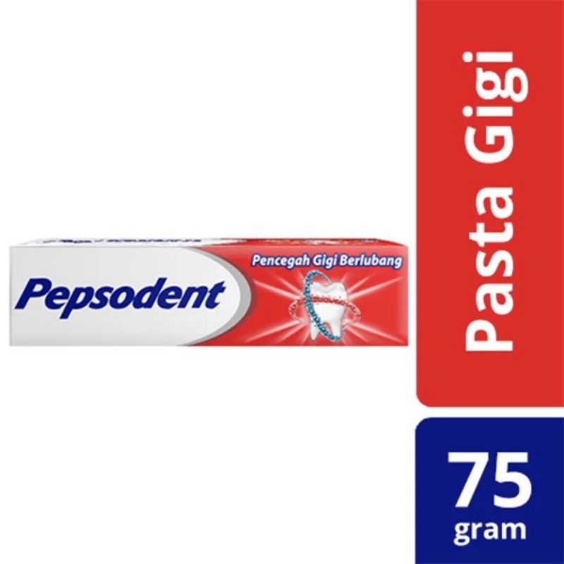 PEPSODENT Pasta Gigi 75gr Pencegah Gigi Berlubang