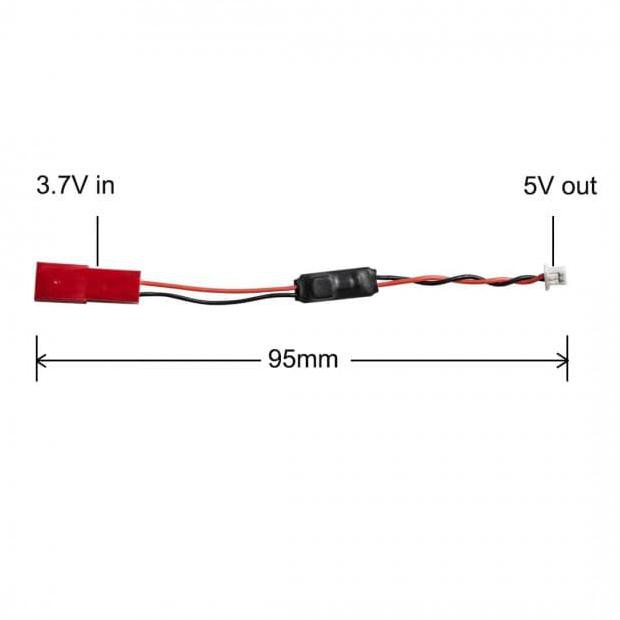 AKK Micro Voltage Step Up Regulator 3.7V to 5V