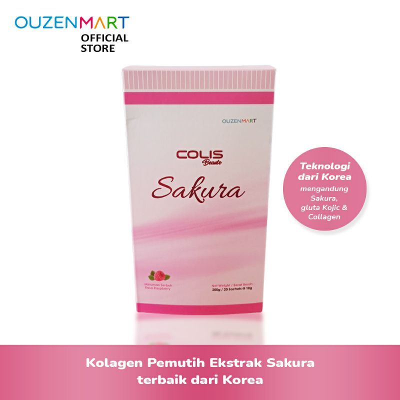 Colis sakura collagen - cantik alami