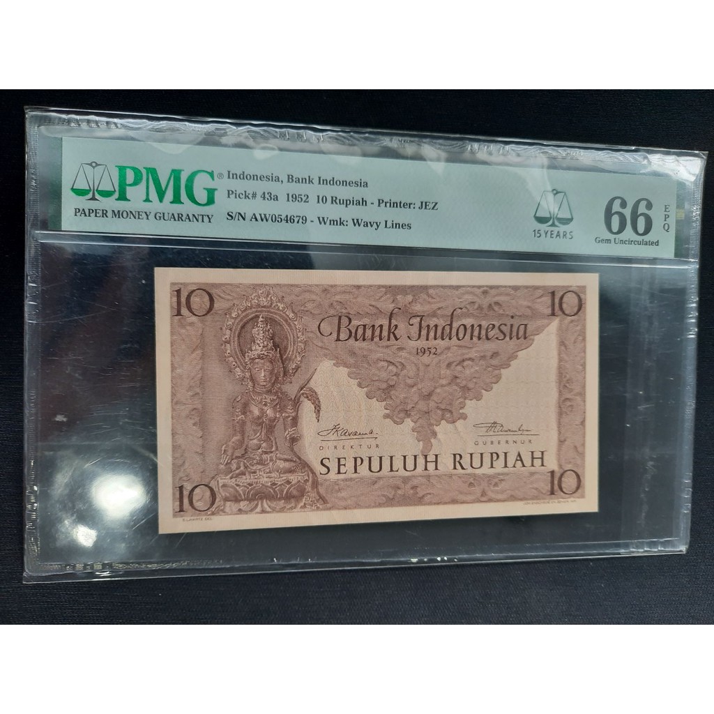 PMG 66 EPQ Budaya 10 JEZ PMG 66 EPQ. Nomor 0108