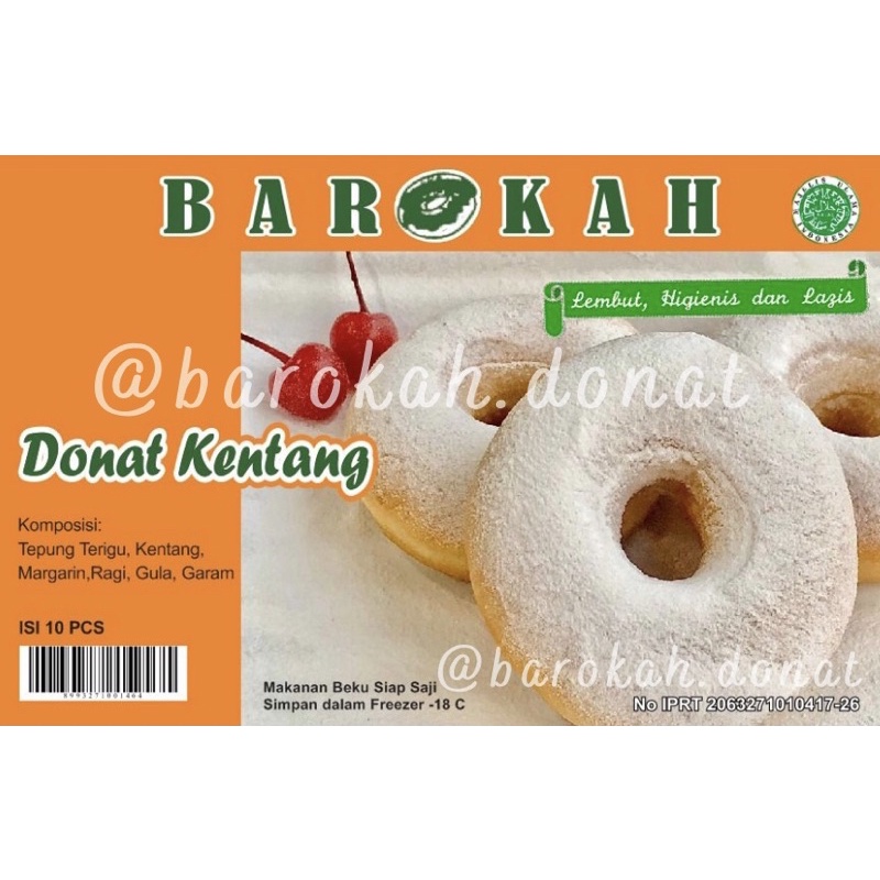 

DONAT BAROKAH DONAT KENTANG