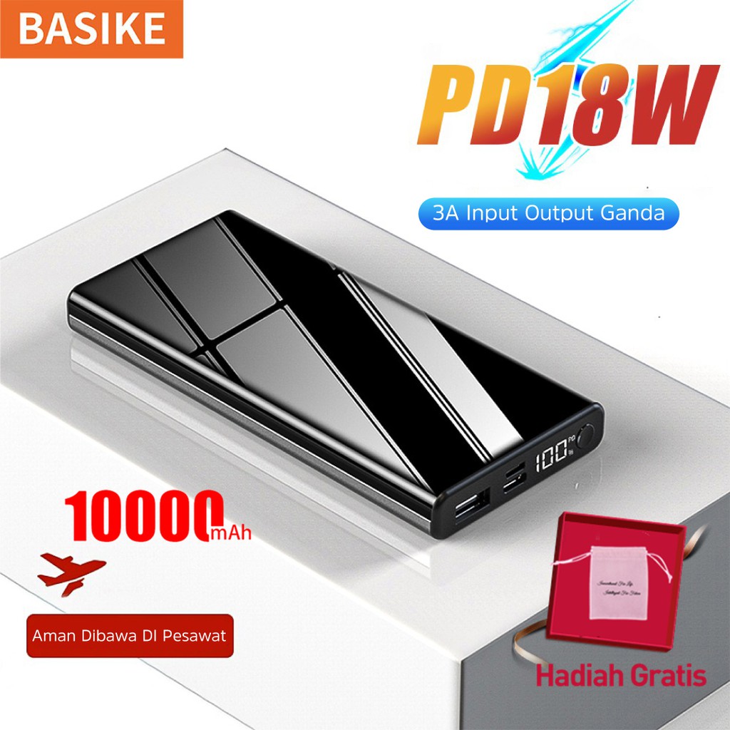 BASIKE Powerbank Fast Charging QC 3.0 PD 18W Mini Power
