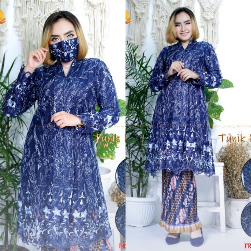 SETELAN KEBAYA KARTINI/KEBAYA FLOY TUNIK/KEBAYA ORI/BY LZ