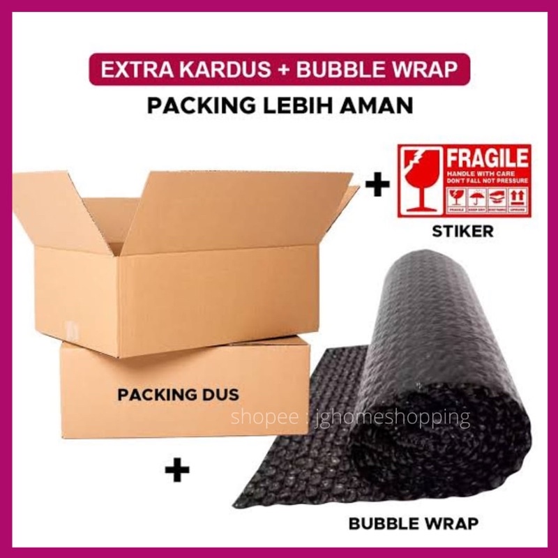 

Bubble wrap panjang 30cm