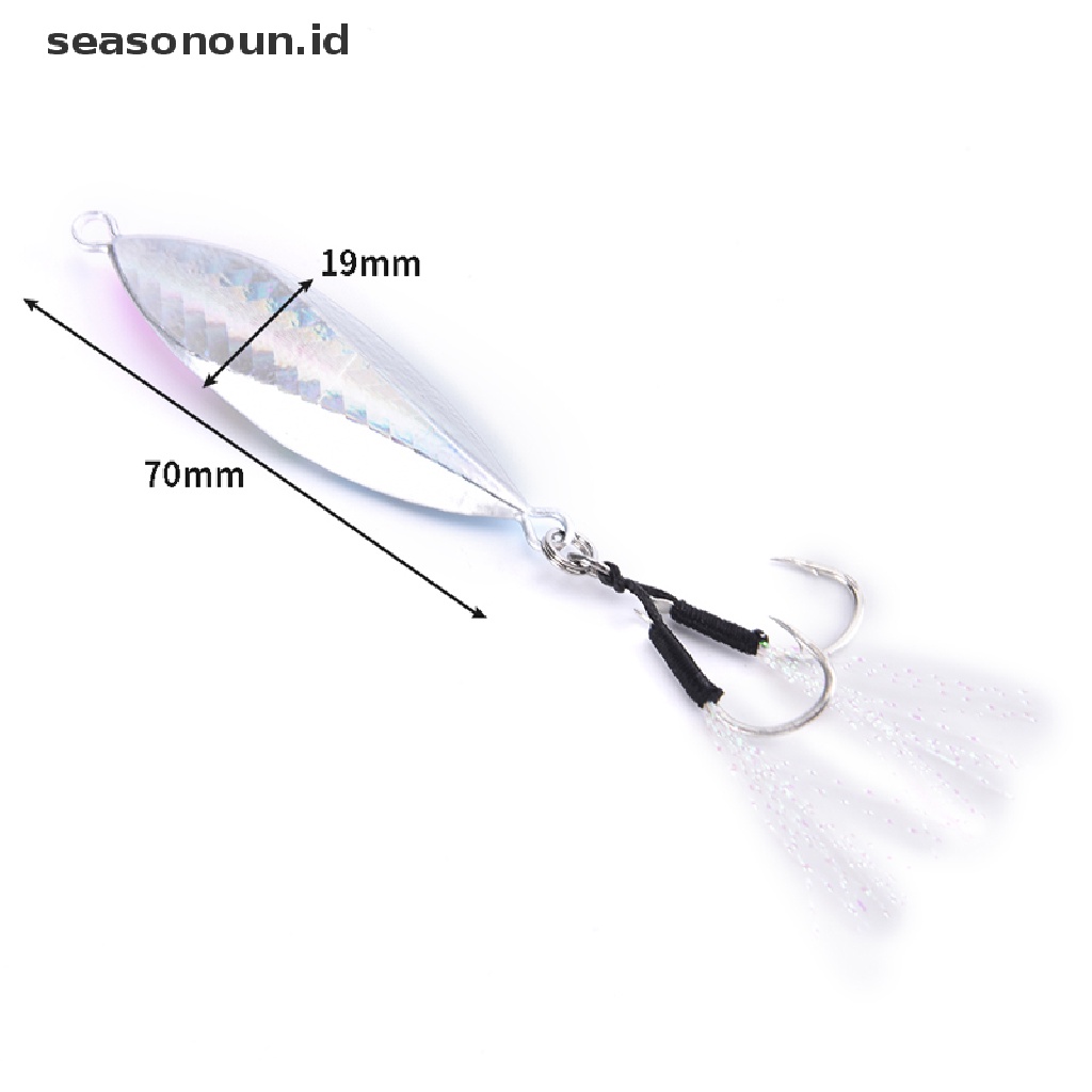(seasonoun) Umpan Pancing Hard Bait Bentuk Ikan Imitasi Berat 30g