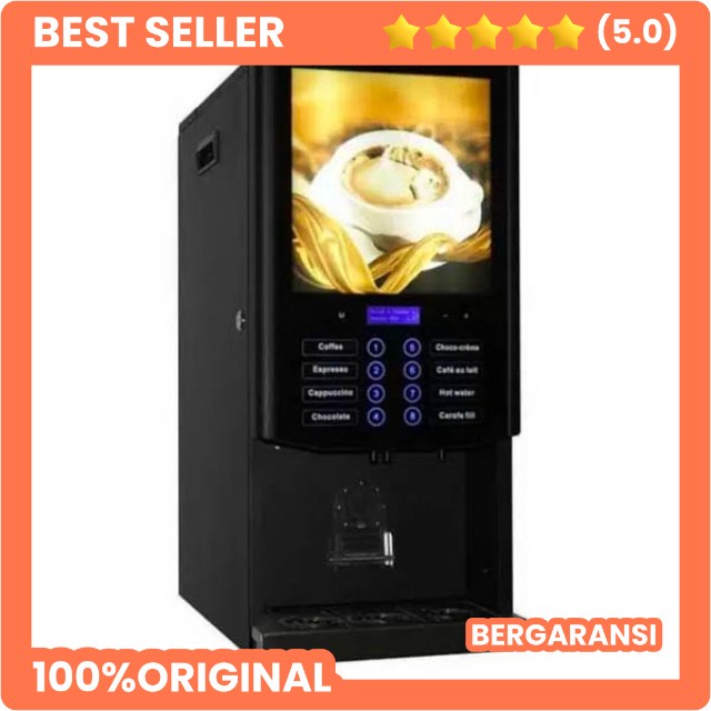 MESIN DISPENSER PEMBUAT MINUMAN KOPI OTOMATIS MIX COFFEE AUTOMATIC SC-71104 MURAH PUSAT MESIN