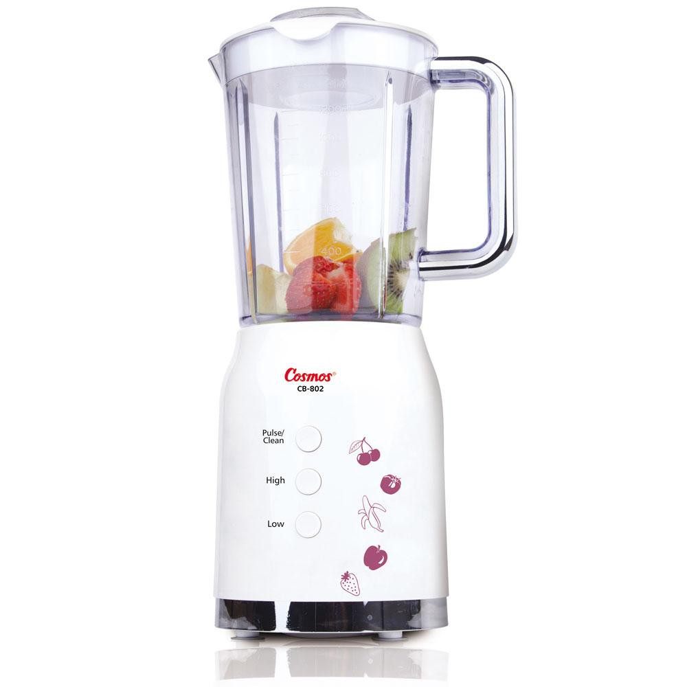 Cosmos CB802 Blenz Edelweiss Series Blender Plastik 1.2 Liter 4in1 CB-802