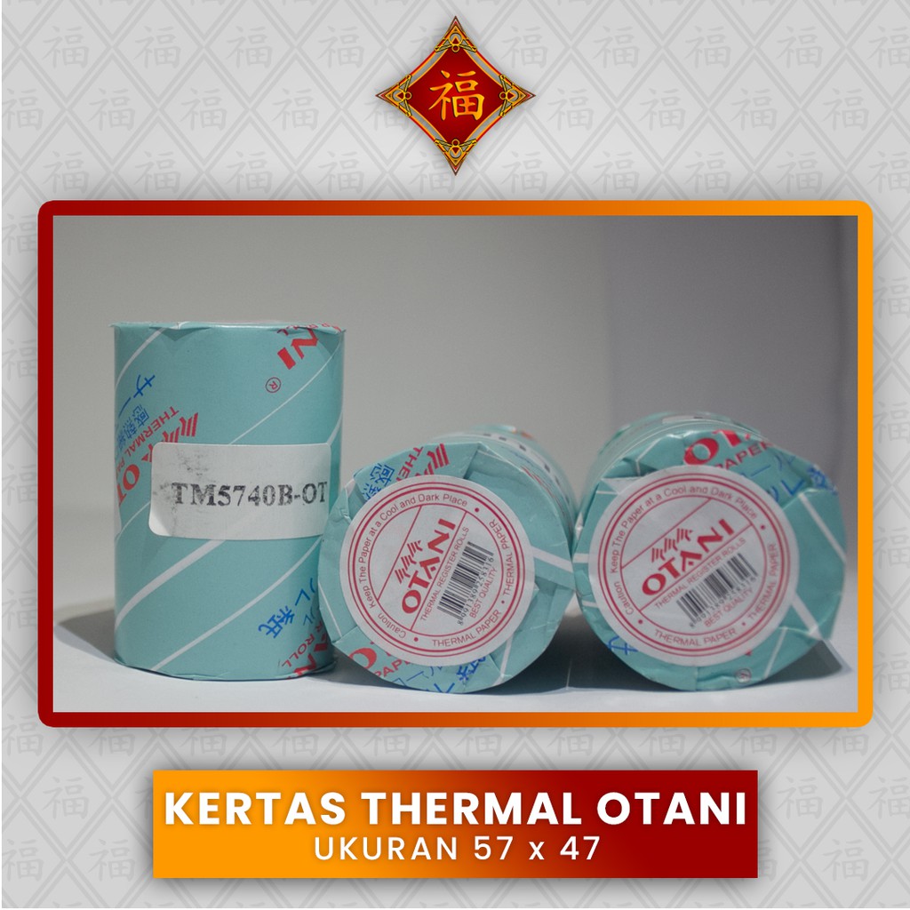 

Kertas Thermal Otani UkuraN 57 X 47 (PCS)